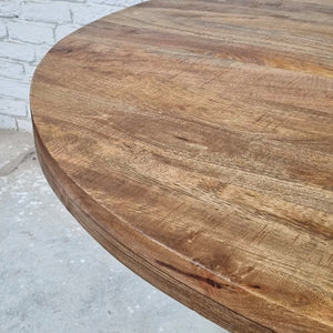 Table industrielle ronde 150 cm
