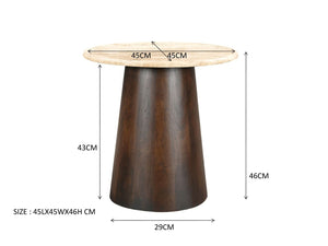 Découvrez nos tables basses travertin gigognes modernes qui apporteront une touche d'élégance et de sophistication à votre intérieur. Mesures: 75 x 75 x 38 cm / 45 x 45 x 46 cm. Kukuu, spécialiste en mobilier d'intérieur.